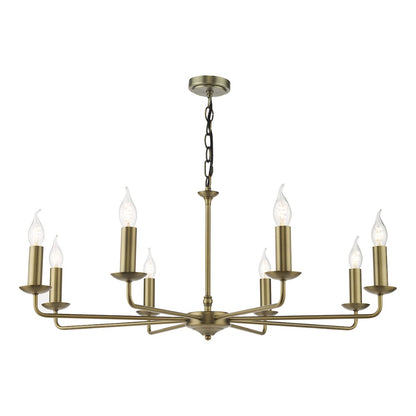 Favian 8-Light Matte Bronze Chandelier