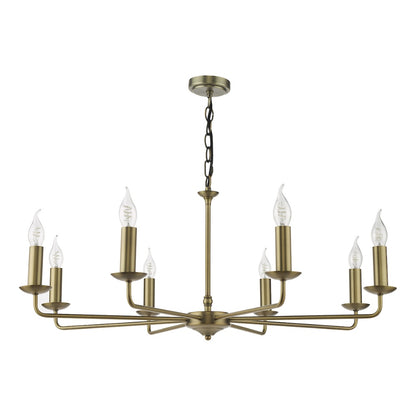 Favian 8-Light Matte Bronze Chandelier