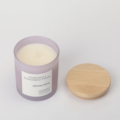 French Connection 1 Wick Scented Candle Orchid Petal