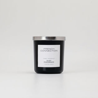 French Connection 1 Wick Scented Candle Black Pomegranate