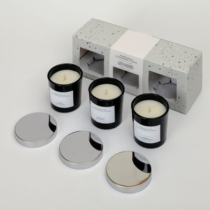 French Connection Set of 3 Small Mixed Scented Candles