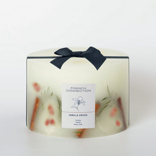French Connection 4 Wick Scented Candle Vanilla Orchid