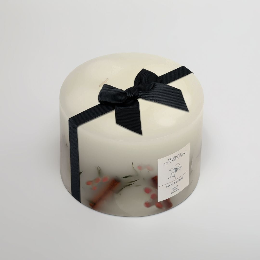 French Connection 4 Wick Scented Candle Vanilla Orchid