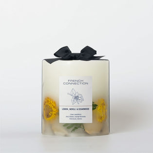 French Connection 1 Wick Scented Candle Lemon, Neroli & Cedarwood