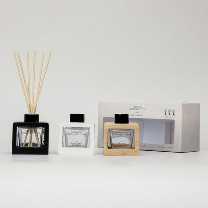 French Connection Set of 3 Small Mixed Reed Diffusers