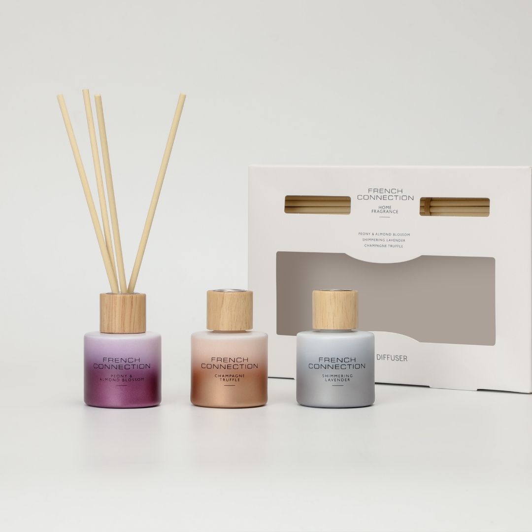 French Connection Reed Diffuser French Connection Set of 3 Small Mixed Reed Diffusers – Pagazzi