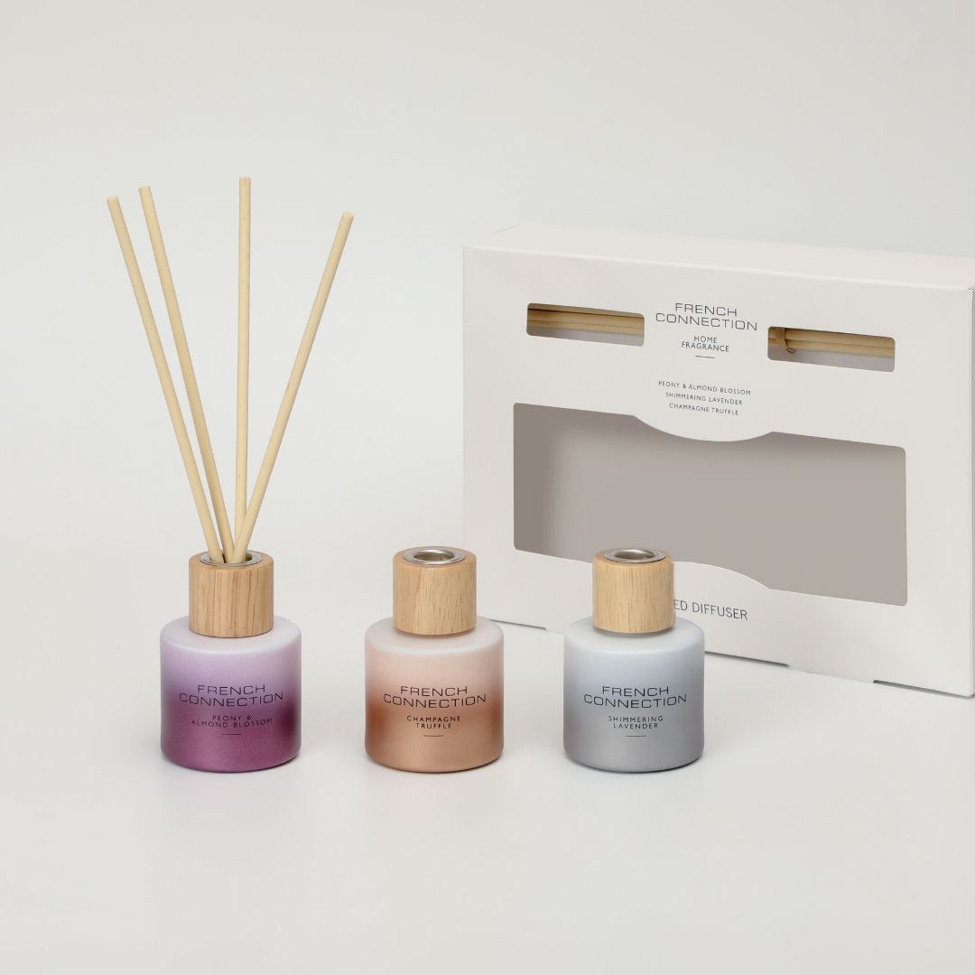 French Connection Reed Diffuser French Connection Set of 3 Small Mixed Reed Diffusers – Pagazzi