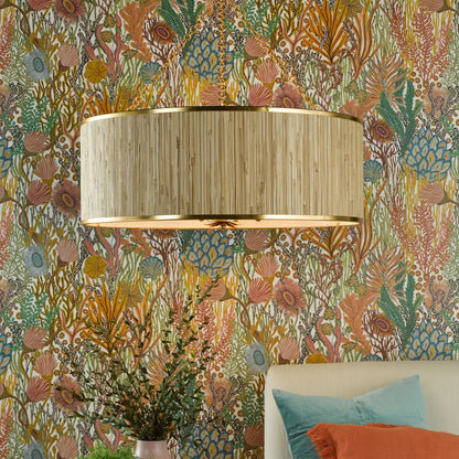 Fenella 8 Light Gold Ceiling Light
