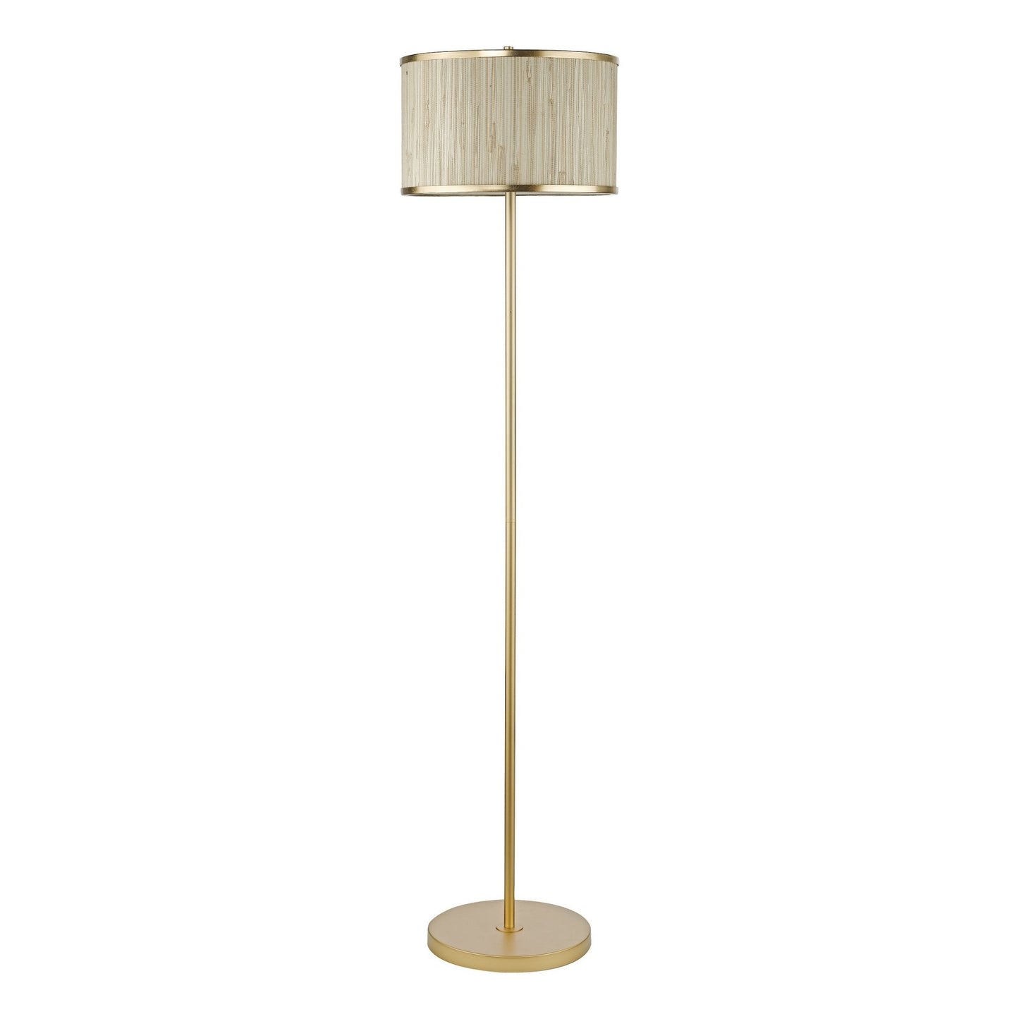 Fenella 3 Light Gold Floor Lamp