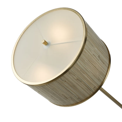 Fenella 3 Light Gold Floor Lamp