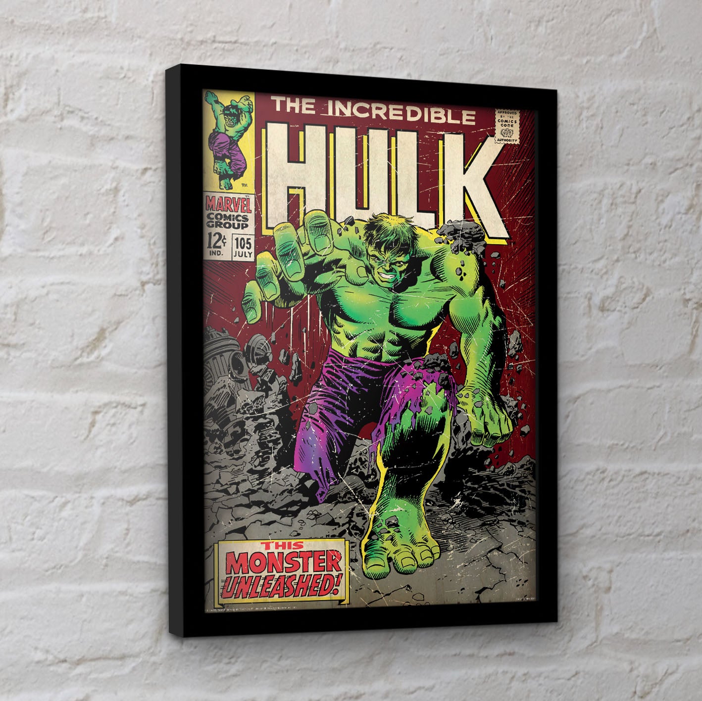 Incredible Hulk Framed Print 30X40