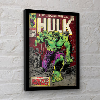 Incredible Hulk Framed Print 30X40