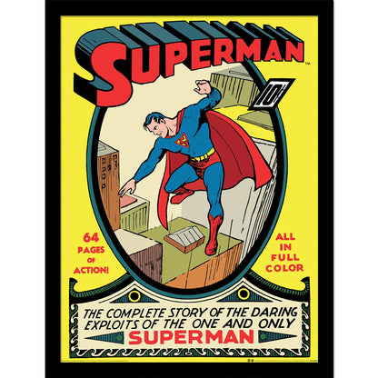 Superman Framed Print 30X40