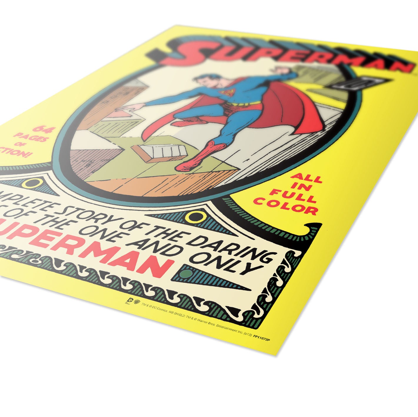 Superman Framed Print 30X40