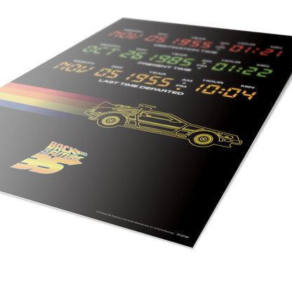 Back To The Future Frame 30X40