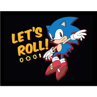 Sonic the Hedgehog Framed Wall Art 30x40