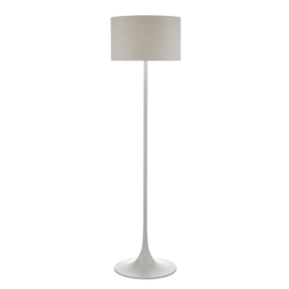 Funchal Matte Grey Floor Lamp