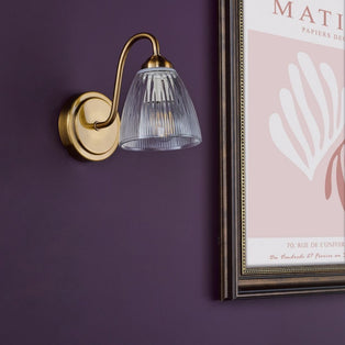 Glynis Antique Bronze Wall Light