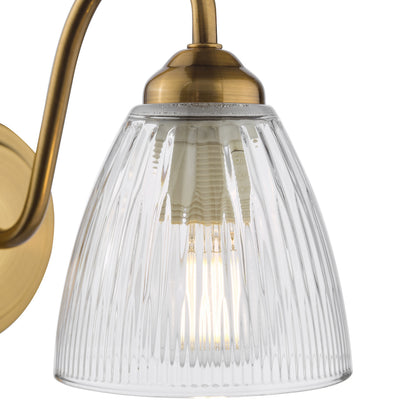 Glynis Antique Bronze Wall Light