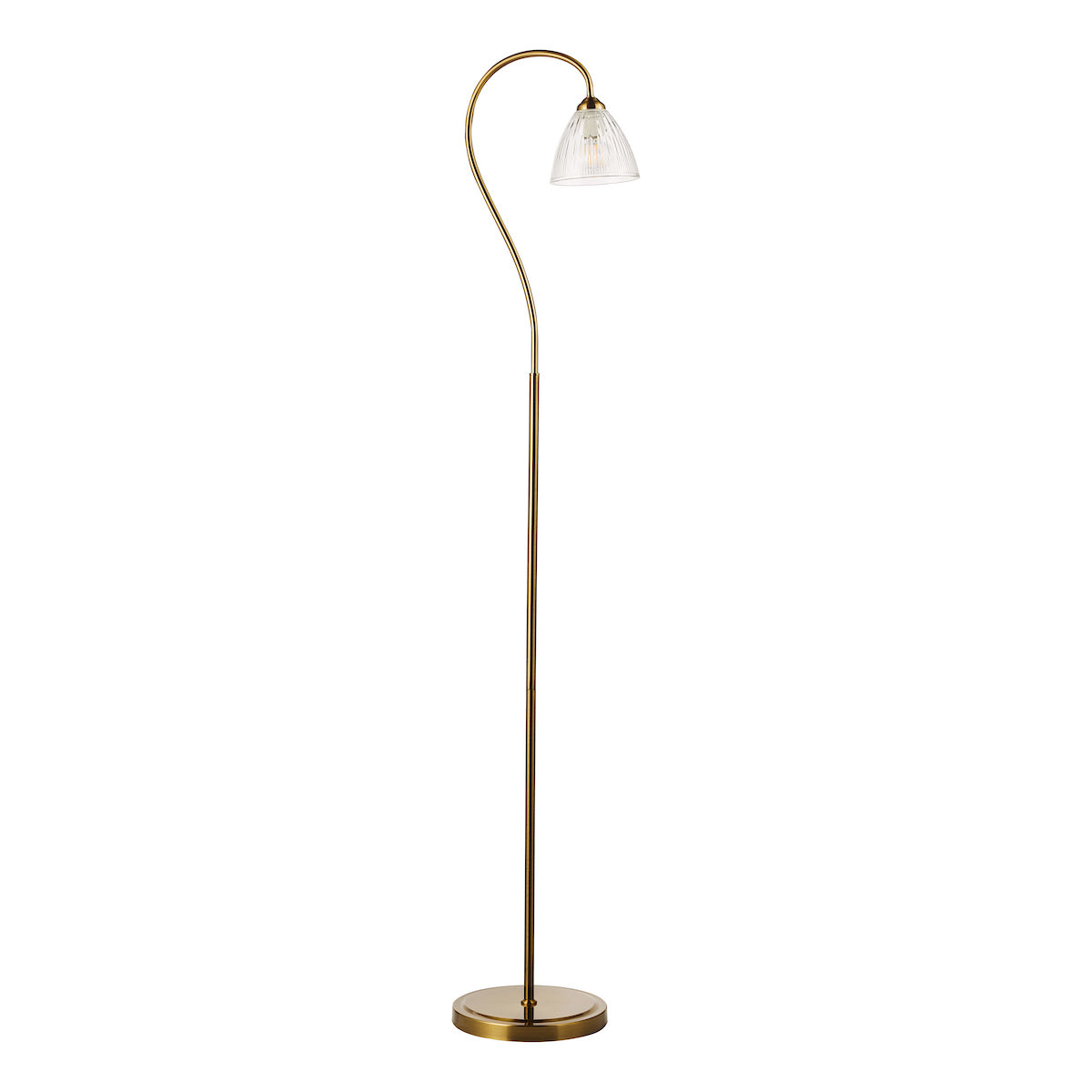 Glynis Antique Bronze Floor Lamp