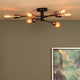 Gustave Black Ceiling Light