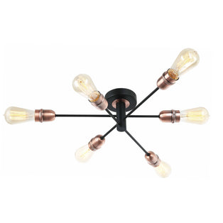 Gustave Black Ceiling Light