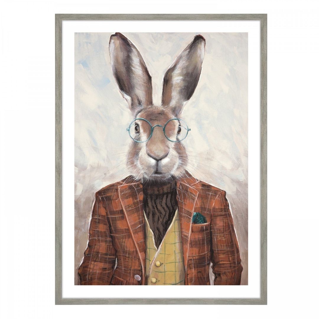 Hartley Rabbit Framed Hartley Framed Wall Art – Pagazzi