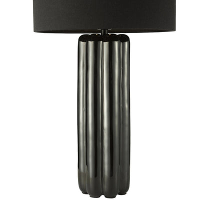 Hebron Black Table Lamp