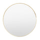 Holworth Round Gold Mirror 80cm