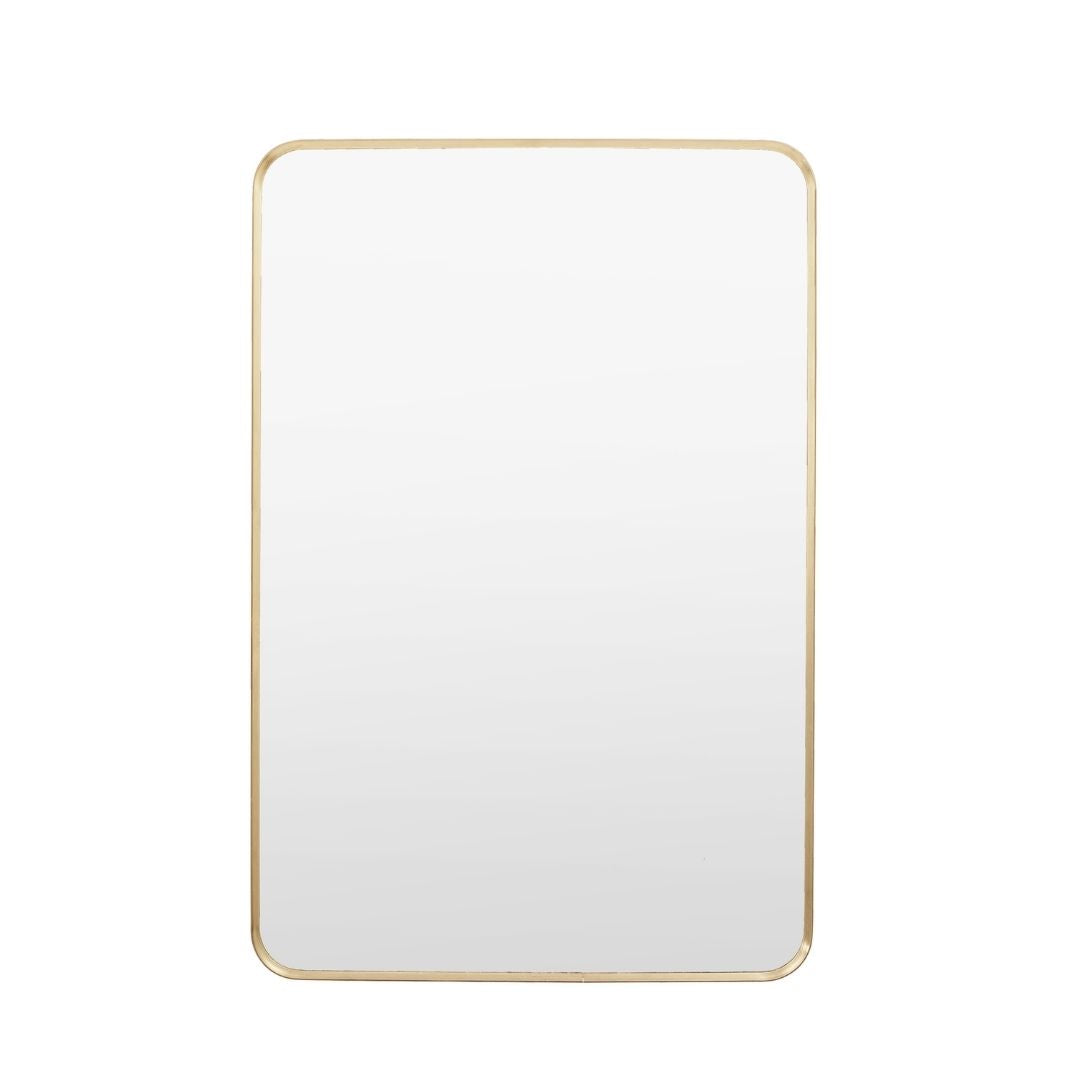 Holworth Rectangular Gold Mirror