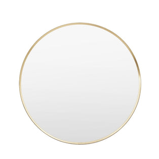 Holworth Round Gold Mirror 60cm