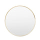 Holworth Round Gold Mirror 60cm