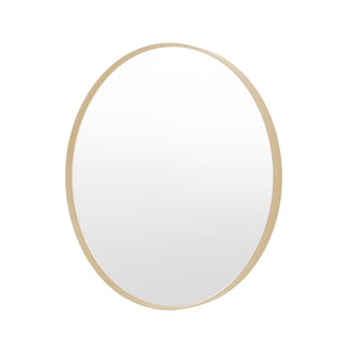 Holworth Round Gold Mirror 60cm