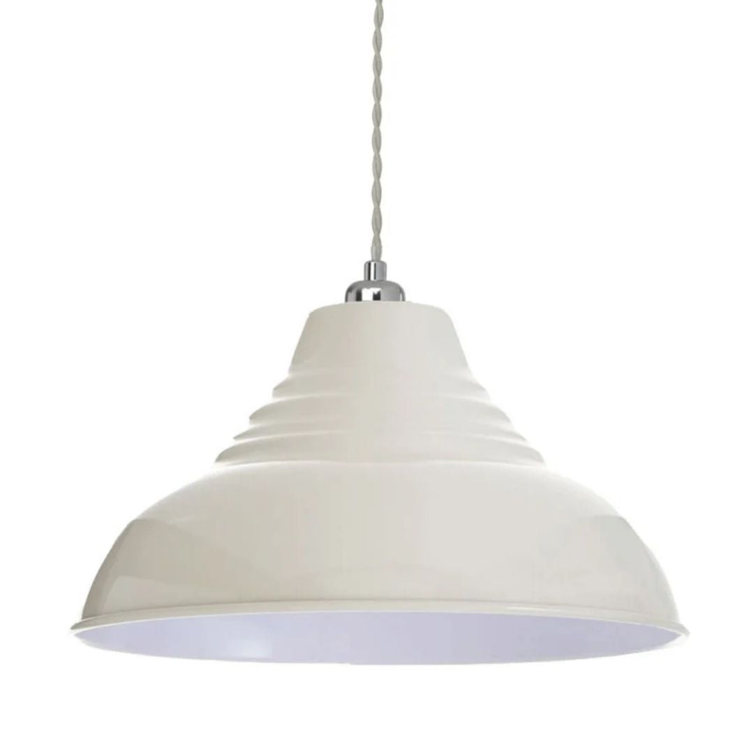 Vintage Cream Easy Fit Pendant Shade