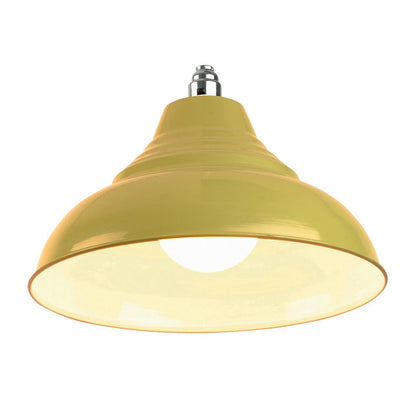 Vintage Pendant Light Shade Green
