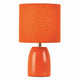 Opal Burnt Orange Ceramic Table Lamp