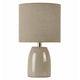 Opal Putty Ceramic Table Lamp