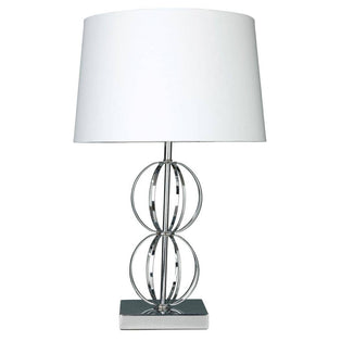 Dexter 50cm Table Lamp Chrome