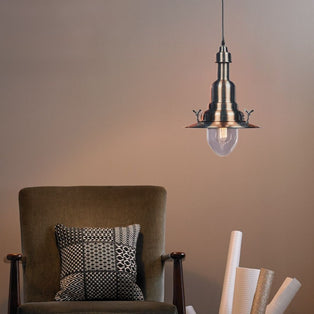 Penge Fisherman Copper Pendant Ceiling Light