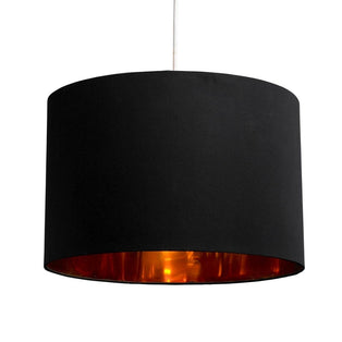 Björn Black & Gold Easyfit Pendant Shade