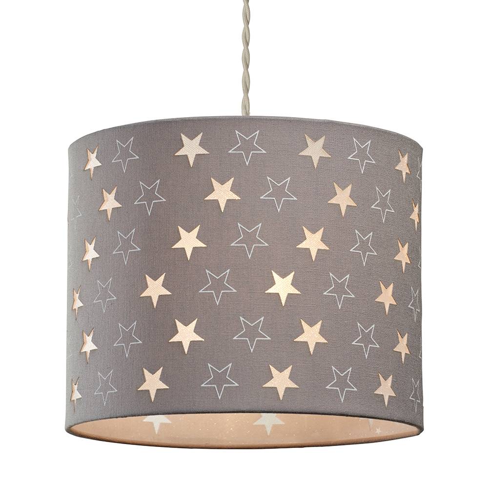 Starry Night Grey Easy Fit Pendant Shade