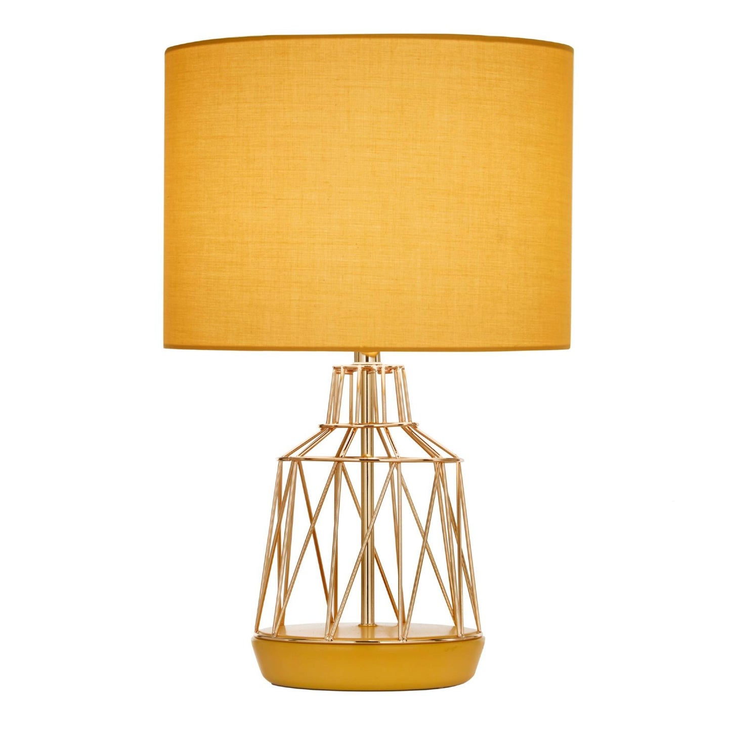 Macaroon Gold and Ochre 44cm Table Lamp