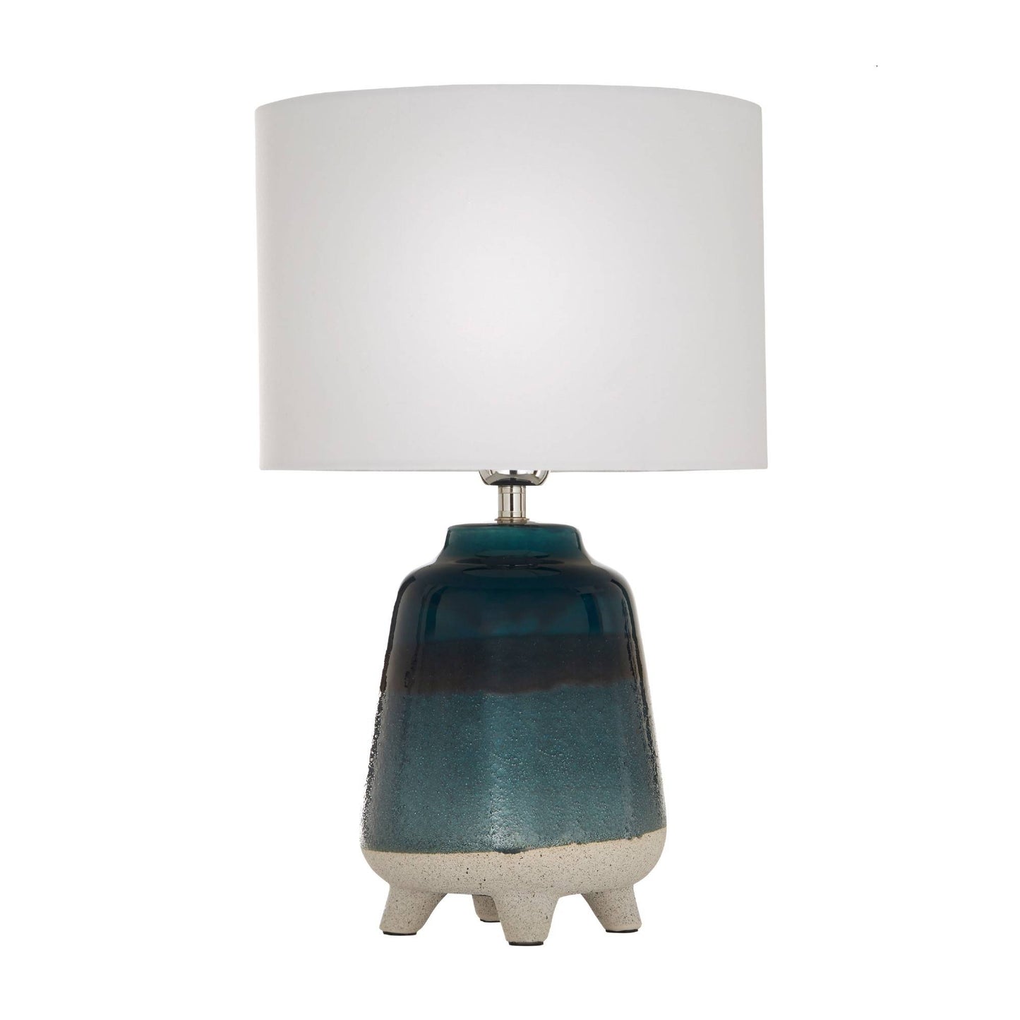 Coast Blue & Sand Ceramic Table Lamp