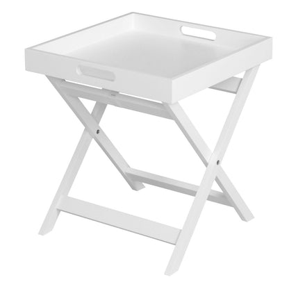 Javis Butlers White Folding Tray