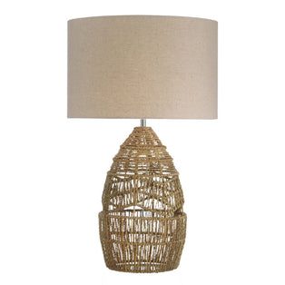 MAUI RATTAN TABLE LAMP