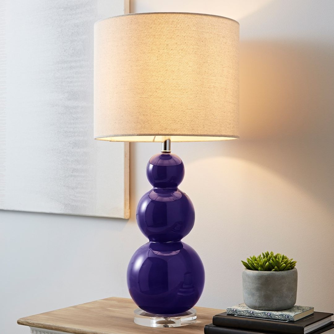 Helly Glass Table Lamp