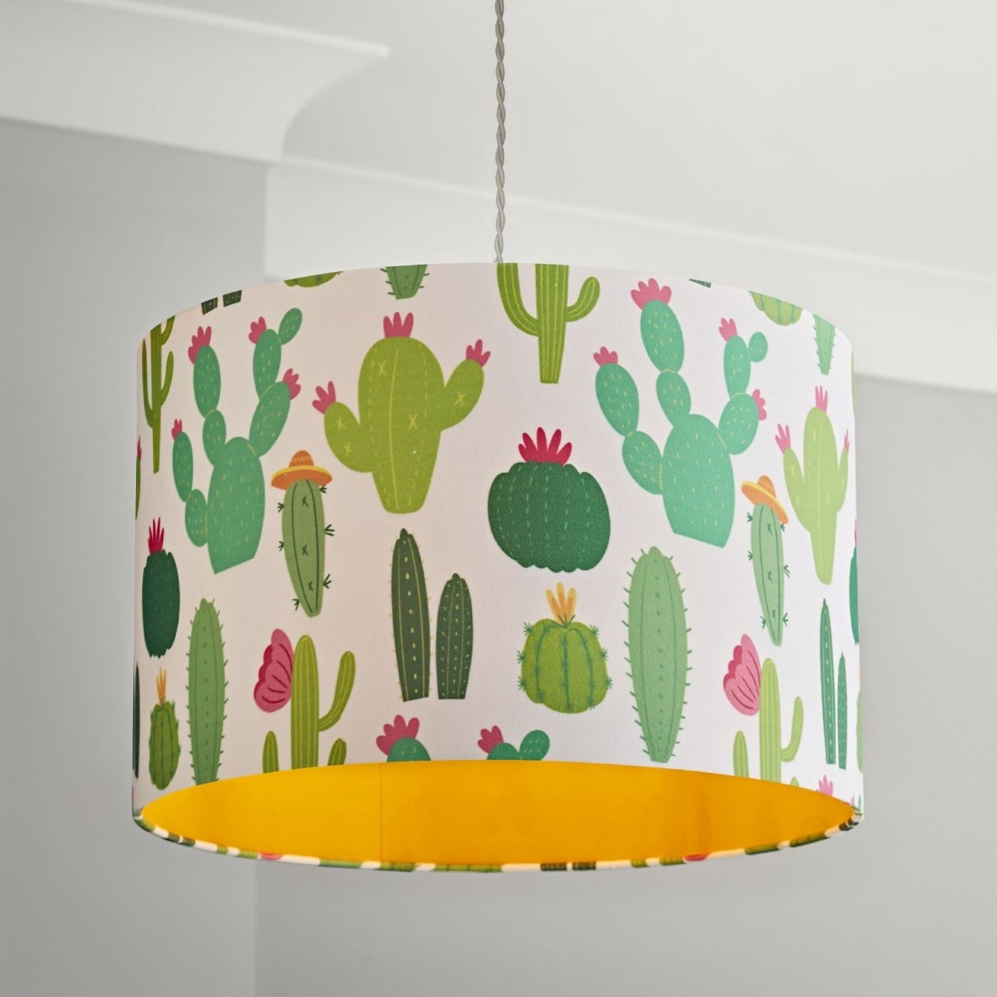Cheeky Cactus Easy Fit Pendant Shade