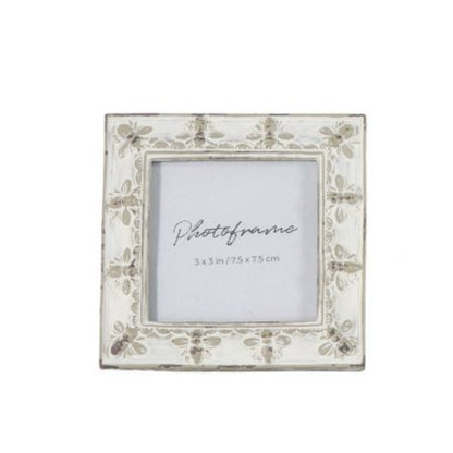 Honey Bee Ivory Photo Frame 3x3"