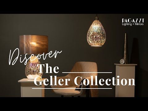 Geller 61cm Glass Table Lamp