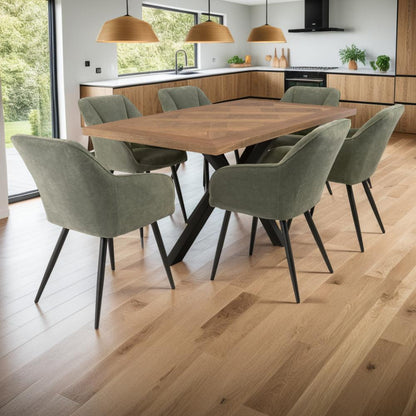 Miami 1.6M 6-Seater Dining Set